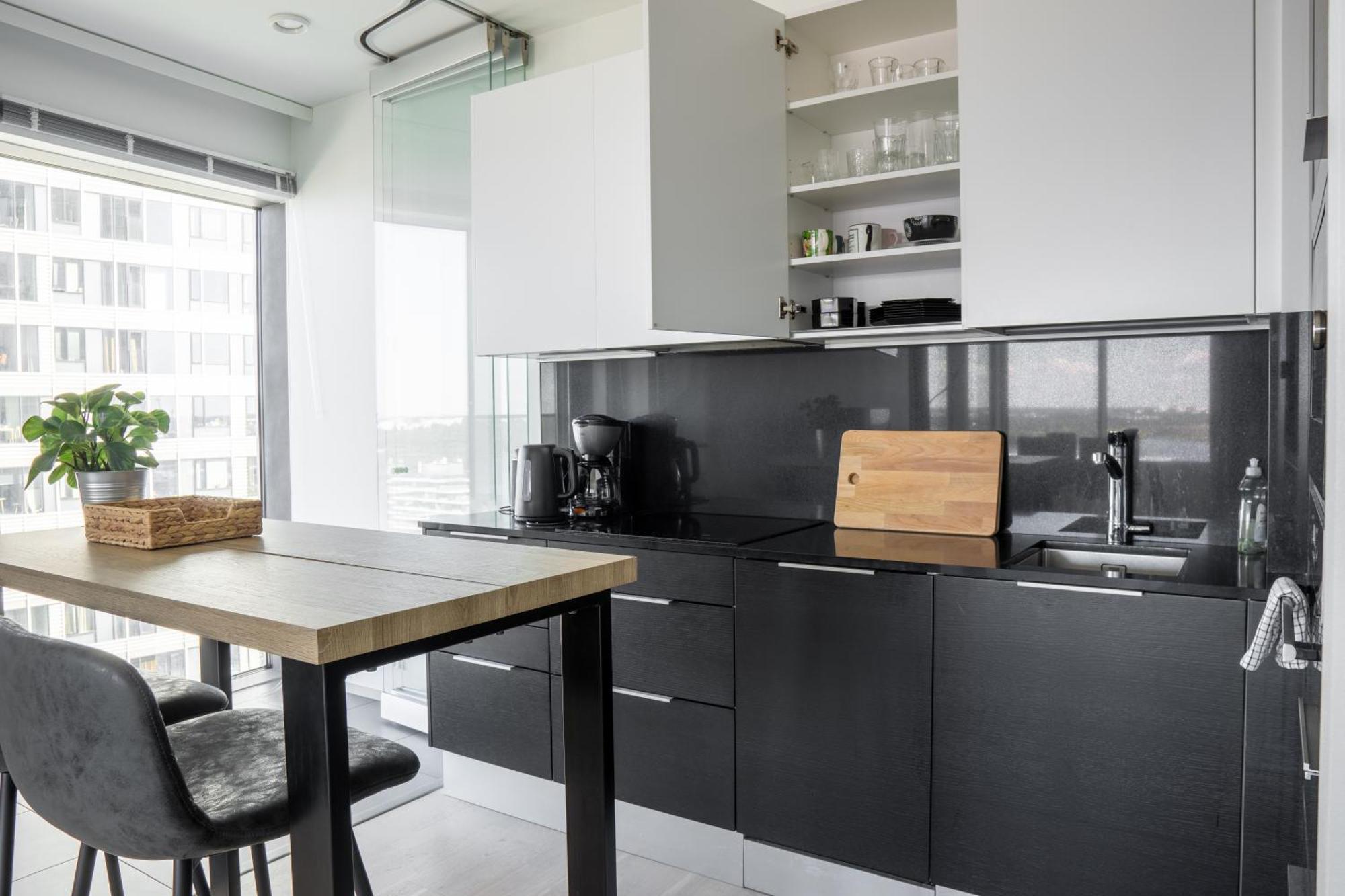 18Th Floor Helsinki High Point 1 Bdr Apartment With City View - Free Garage Parking Kültér fotó