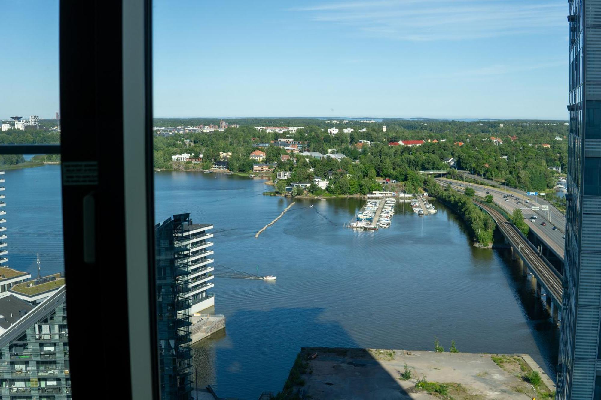 18Th Floor Helsinki High Point 1 Bdr Apartment With City View - Free Garage Parking Kültér fotó