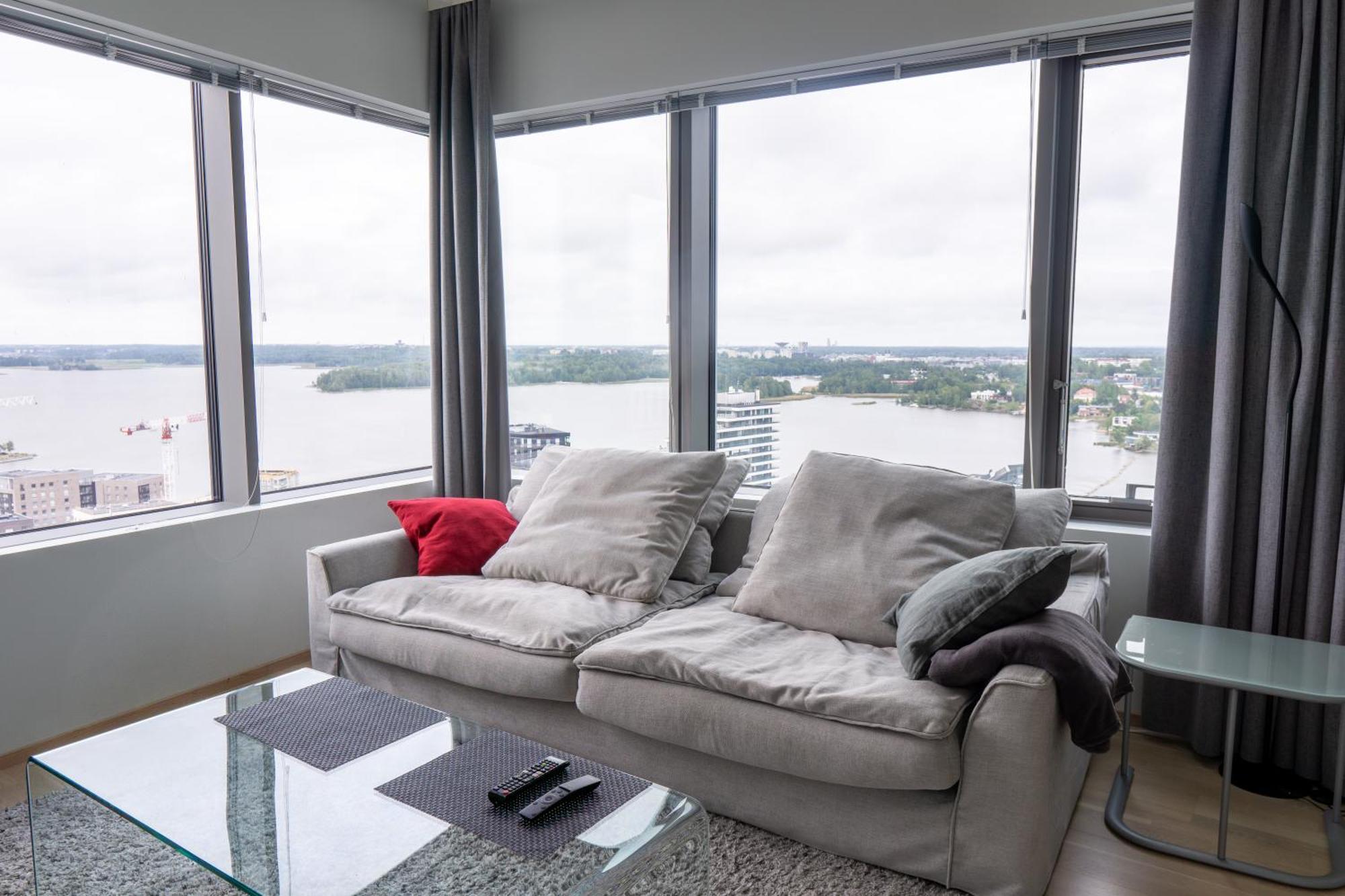 18Th Floor Helsinki High Point 1 Bdr Apartment With City View - Free Garage Parking Kültér fotó